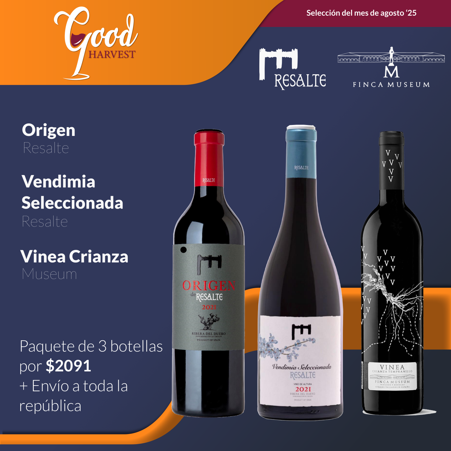 Selección agosto 2025